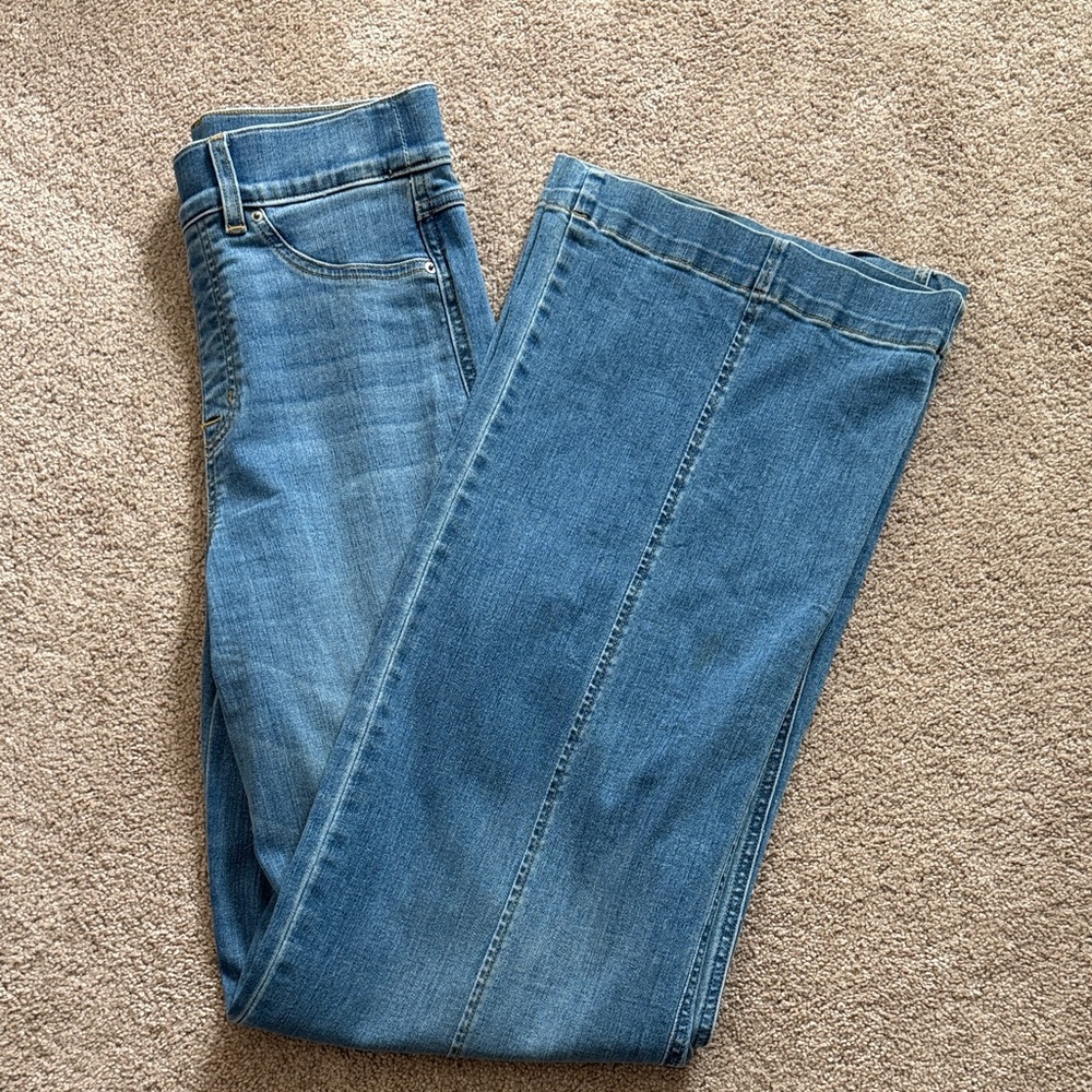 Spanx wide leg jeans